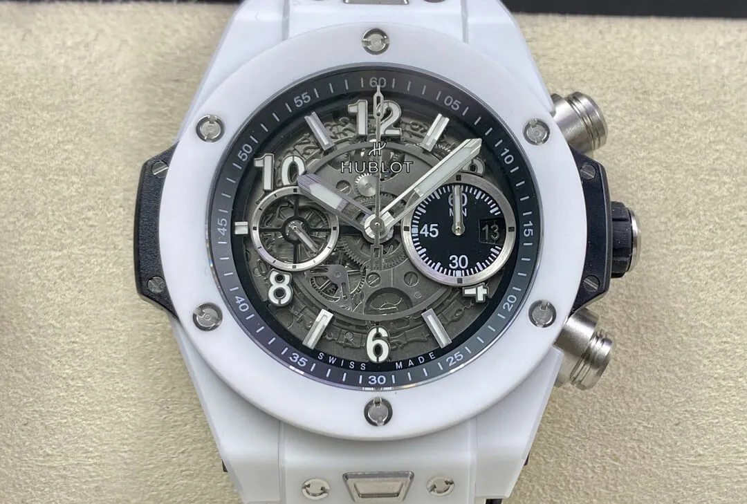 Hublot BIG BANG Unico 421.HX.1170.RX ZF Factory 1:1 Best Edition Replica Watch White Ceramic Case